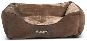 Кафяво плюшено легло за кучета 50x60 cm Scruffs Chester M - Plaček Pet Products