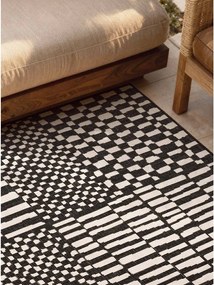 Черен/кремав килим за открито и закрито 120x170 cm Haringey Barkham – Ted Baker