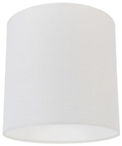 Абажур от плат бял 25/25/25