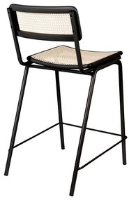 Черни/естествени бар столове в комплект от 2 броя 93,5 cm Jort - Zuiver