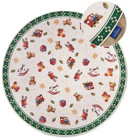 Зелен кръгъл килим с коледен мотив ø 150 cm Green Christmas – Villeroy&amp;Boch