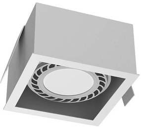 Brosline 3273 - Вградено осветително тяло CAGE 1xGU10/18W/230V бяло