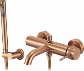 Смесител за вана Rea Lungo Grip Brush Copper