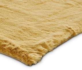 Жълт килим , 80 x 150 cm Teddy - Think Rugs