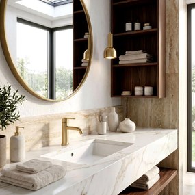 Смесител за баня Rea Ontario Brush Gold