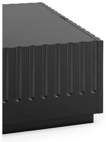 Черна масичка за кафе с 2 чекмеджета Doric - Teulat