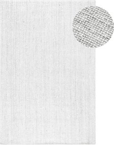 Светлосив двустранен ръчно изработен ютен килим 120x170 cm Bouclé Jaipur – Hanse Home