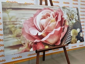Картина на платно – Елегантни винтидж рози