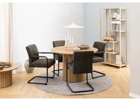 Тъмносиви трапезни столове в комплект от 2 броя Adele - Actona