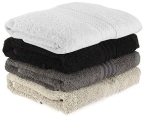 Комплект от 4 памучни кърпи Shadow, 50 x 90 cm - Foutastic