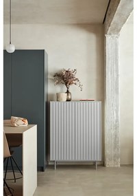 Сив висок скрин 97x130 cm Sierra – Teulat