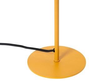 Дизайнерска настолна лампа жълта - Triangolo