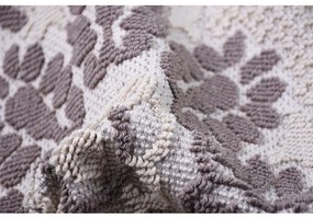 Сив и бежов памучен килим , 100 x 150 cm Papatya - Vitaus