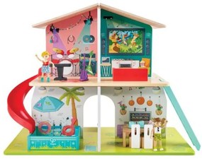 Hape - Дървена музикална къща с обзавеждане, 31 части