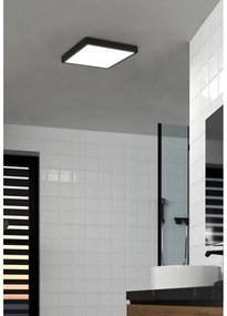 Черно LED осветително тяло за таван 28,5x28,5 cm FUEVA 5 – EGLO