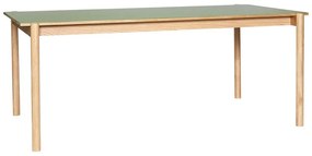 Трапезна маса от масивен дъб 107x190 cm Oblique – Hübsch