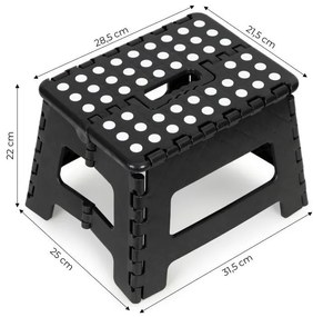 Практична сгъваема табуретка 22cm