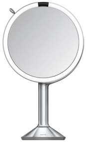 Козметично огледало със светлина/увеличително (5x) ø 20 cm Sensor Trio – simplehuman