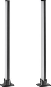 Черна метална LED настолна лампа (височина 55 cm) Boy – Reality