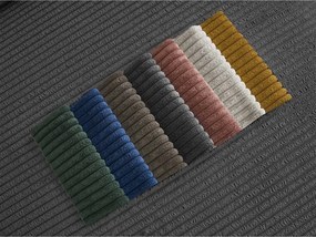 Кафяво-сив диван от рипсено кадифе 250 cm Tina – Bobochic Paris