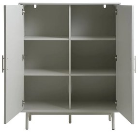 Сиво шкафче 100x125x40 cm Palma – Unique Furniture