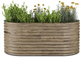 Blumfeldt High Grow висока леха | 1.169 л | Ергономична | Устойчива на атмосферни влияния | Отворена основа | овална