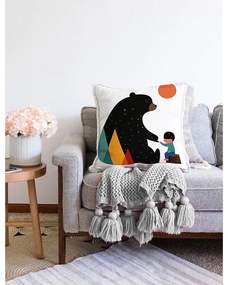 Калъфка за възглавница със смес от памук Bear, 55 x 55 cm - Minimalist Cushion Covers