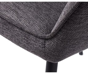 Тъмносив трапезен стол Nolan – Unique Furniture