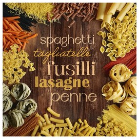 Картина върху стъкло 30x30 cm Pasta – Styler