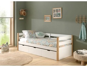 Бяло детско легло 90x200 cm Margrit - Vipack