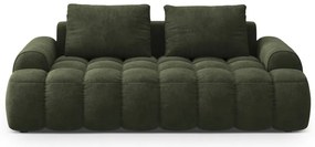 Зелен кадифен диван 200 cm Linz – Cosmopolitan Design