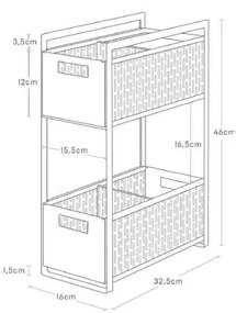 Допълнителен рафт Tower - YAMAZAKI