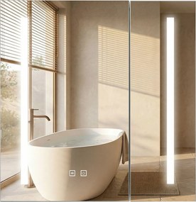 Шкаф с огледало и LED осветление M1015-60 60x65