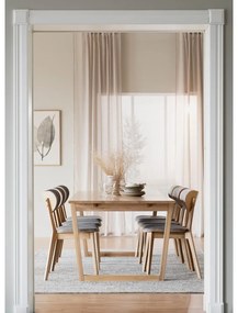 Сиви трапезни столове в комплект от 2 броя Kato - Rowico