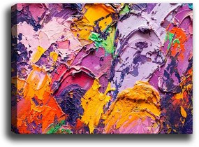 Изображение Strokes, 140 x 100 cm Colorful Strokes - Tablo Center