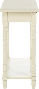 Конзолна маса от масивен бор в цвят слонова кост 35x96 cm Heritage – Premier Housewares