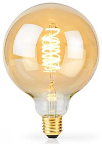 LED Димируема крушка VINTAGE G95 E27/3,8W/230V 2100K - Nedis LBE27G95GD