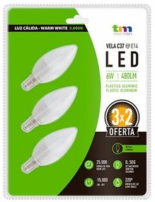 LED крушка TM Electron E14 3000 K