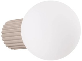 Кафяво-сива стенна лампа Orbital – Sollux