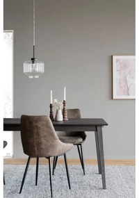 Кафяви трапезни столове в комплект от 2 бр. Sierra – Rowico