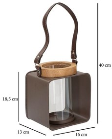 Метален фенер 18,5 см - Mauro Ferretti