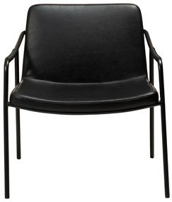 Черно кресло от изкуствена кожа Boto - DAN-FORM Denmark