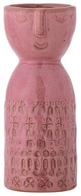 Розова ръчно изработена глинена ваза (височина 14,5 cm) Embla – Bloomingville