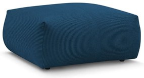 Тъмносиня табуретка от рипсено кадифе Voltaire – Bobochic Paris