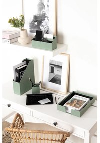 Картонени органайзери в комплект от 4 бр. Hugo Canvas Paper Laminate – Bigso