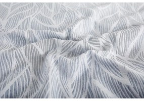 Синьо единично спално бельо от жакард 140x200 cm Florida – My House