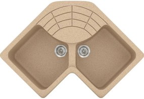 Мивка Sanitec 310-Granite Beige