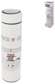 Бял термос 400 ml - Orion