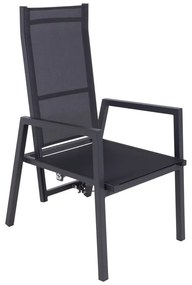 Сив градински стол метален Sintra – Garden Pleasure