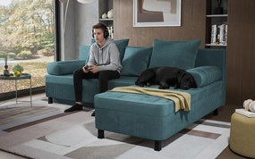 Разтегателен ъглов диван Делано